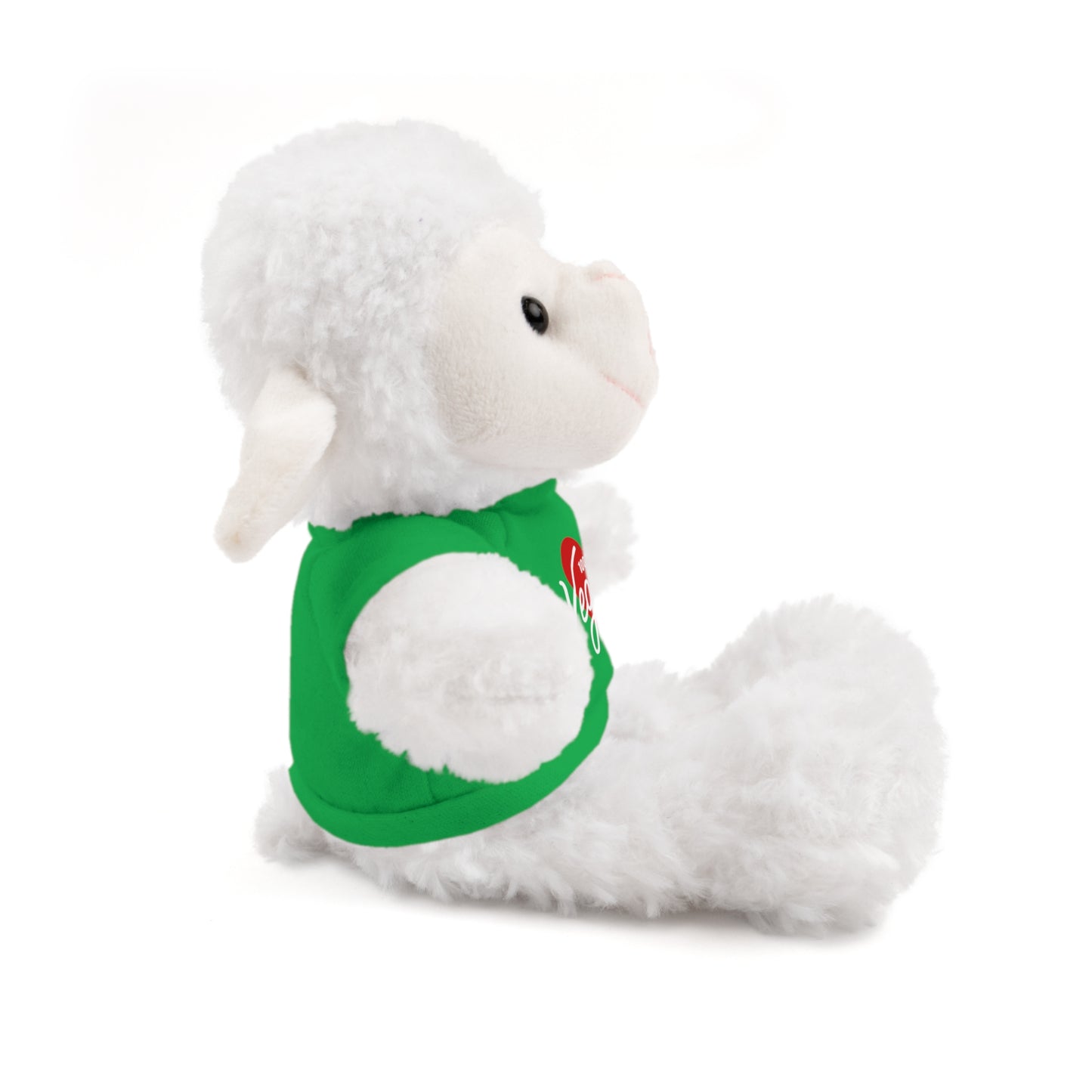 Plush Sheep with Vegan Tee