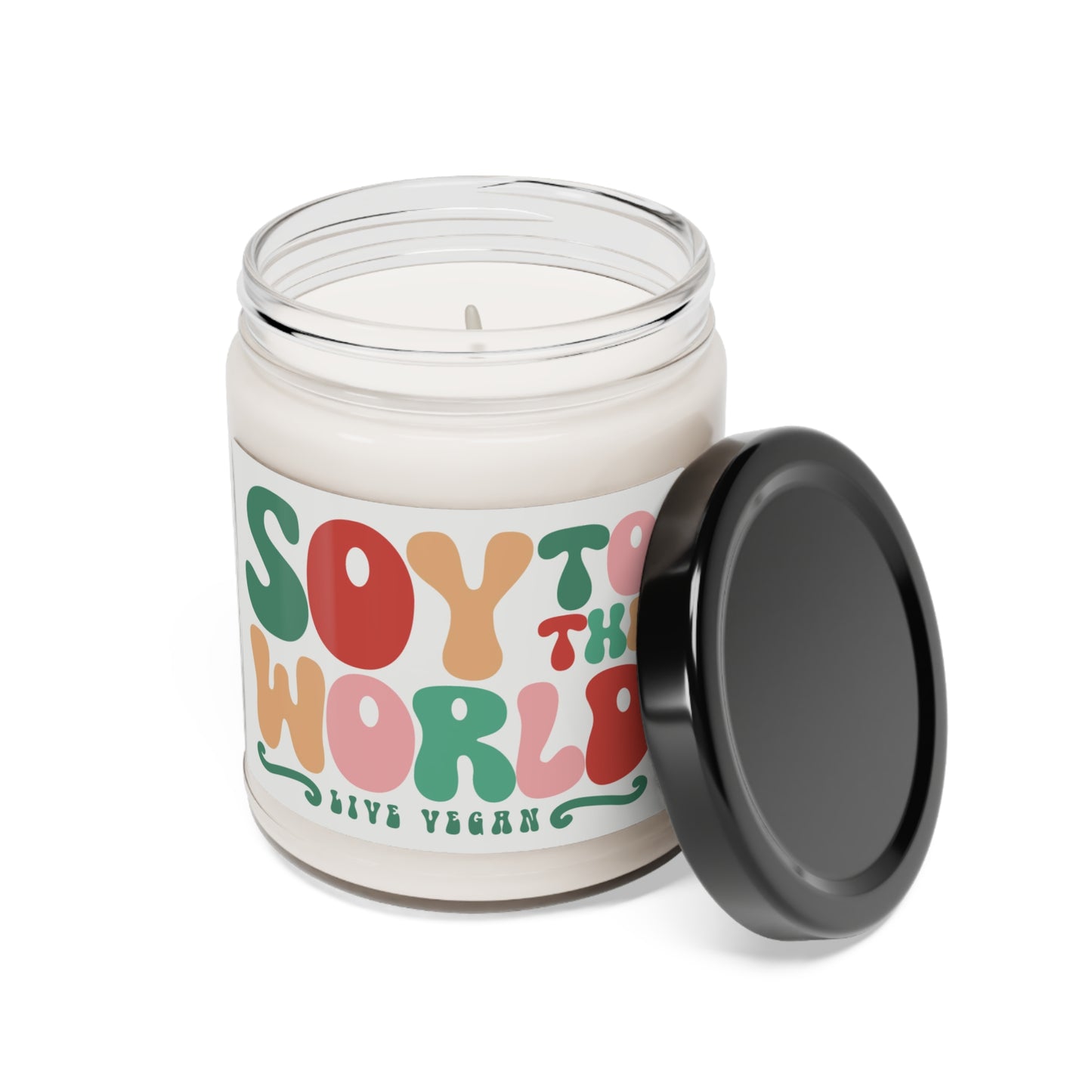 SOY To The World  Vegan Scented Soy Candle, 9oz